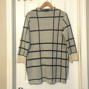 Rag & Bone Mallori Tunic Sweater XS Gray